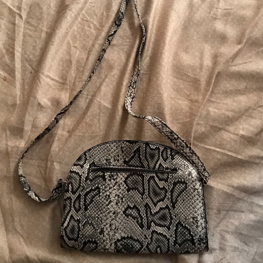 Snake skin purse